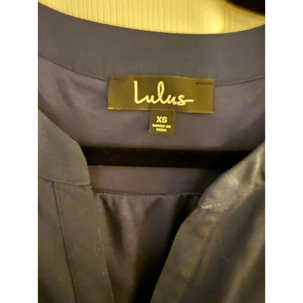 Blue lulus shirt dress size xsmall - Picture 2 of 5